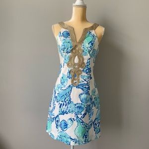 NWT Lilly Pulitzer Emery Shift Dress Size 2